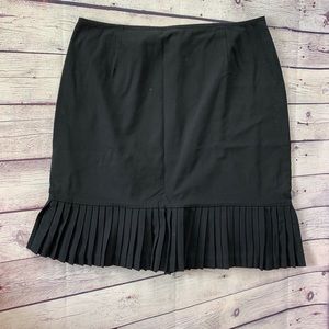 Black suit skirt